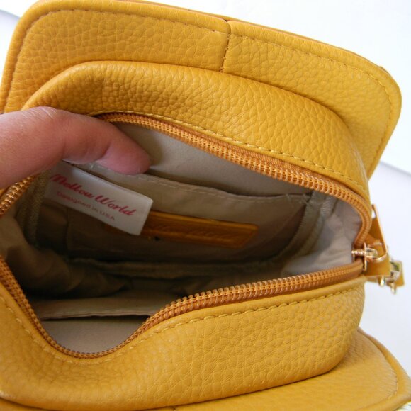 MELLOW WORLD CUTE OWL FAUX LEATHER SMALL CROSSBODY BAG - Picture 2 of 7